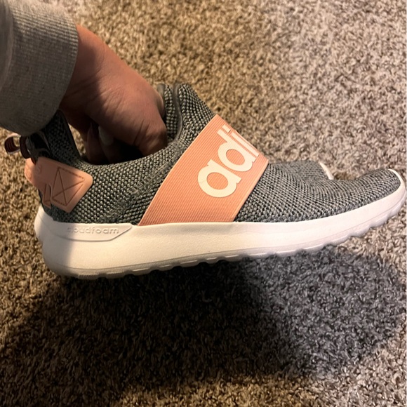 Adidas Lite Racer Adapt Girls Kids Slip On Shoes Sz 2 - Picture 4 of 5